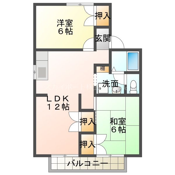 テクトピアホームズ高丘Ⅱ 間取り