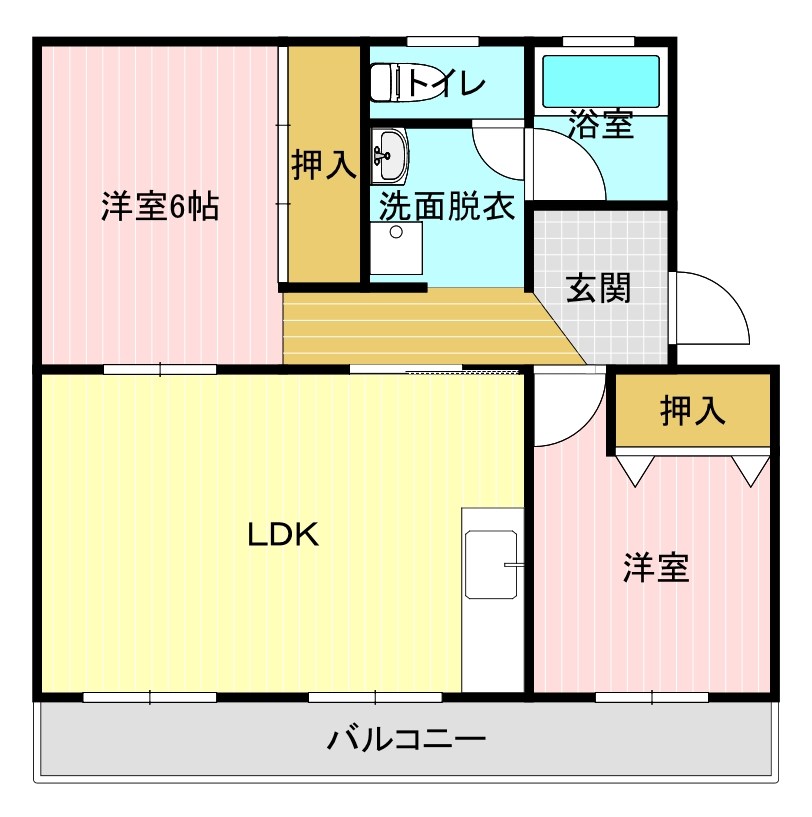 ヴィラホワイトハウス 間取り図