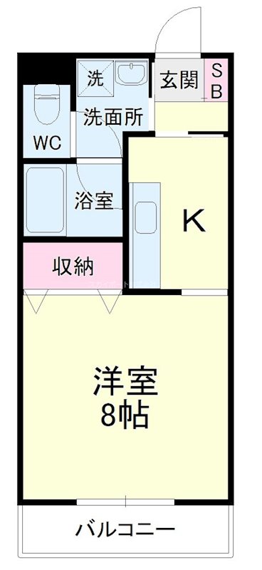 オリオンアパートメント 間取り