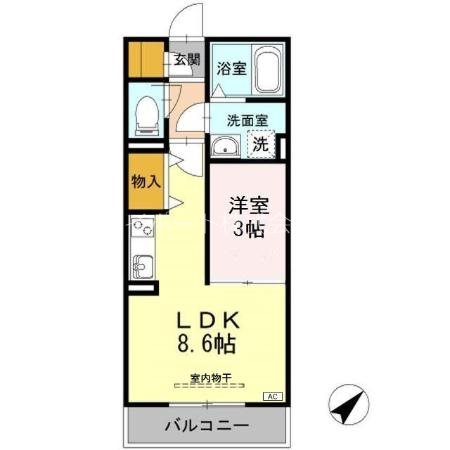 グランボアＢ 間取り