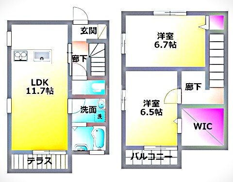 チャオⅡ 間取り