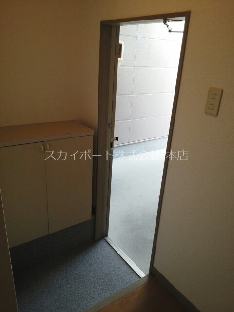コーポあさぎりＢ 玄関