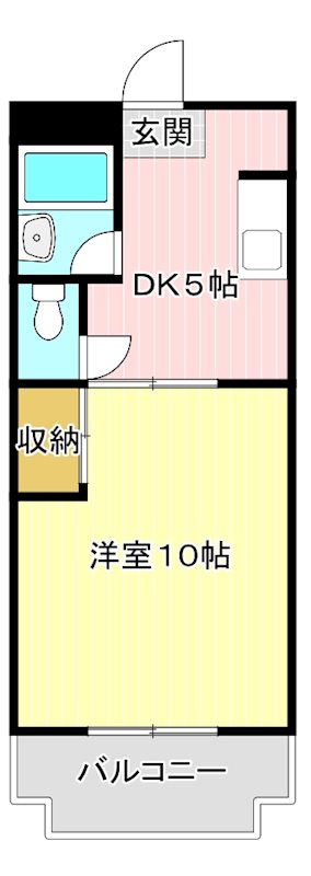 マンションアトラスⅡ 間取り図