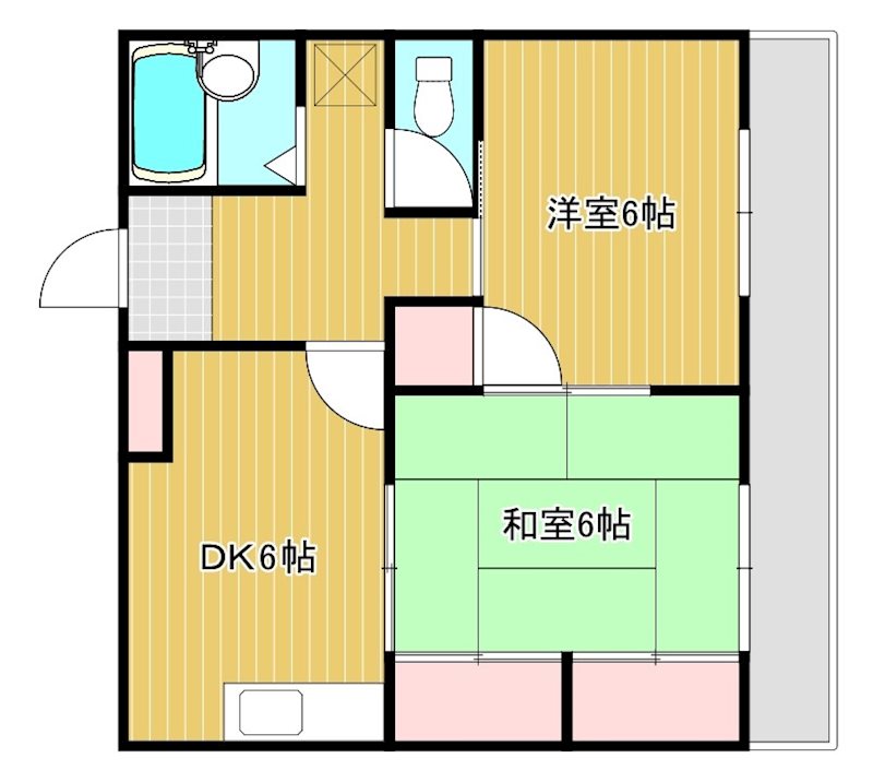 パブリックハウス 301号室 間取り