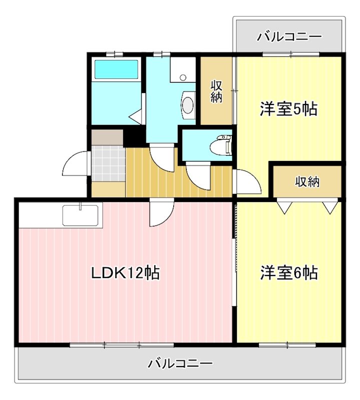 ヴェルフィーユ初生 間取り