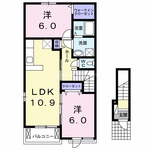 クレール 間取り