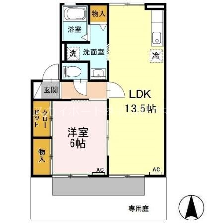 メルベーユC 間取り