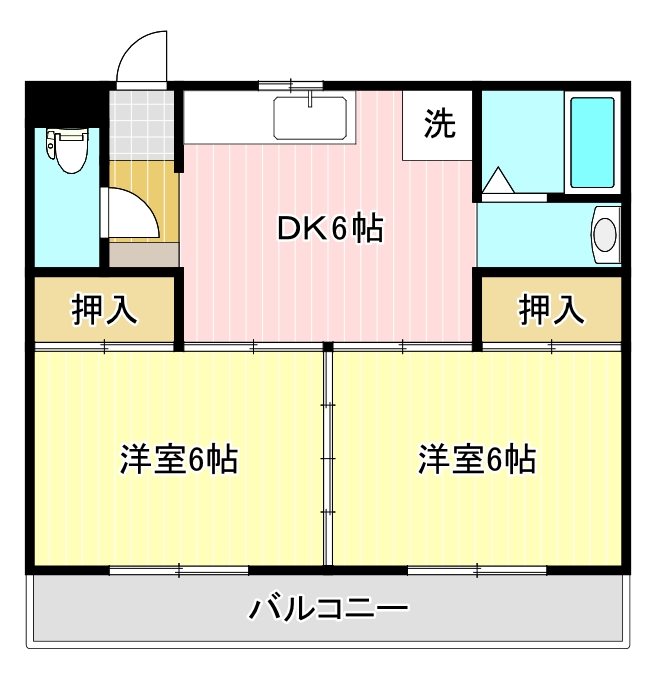 サンハイツ５６ 間取り