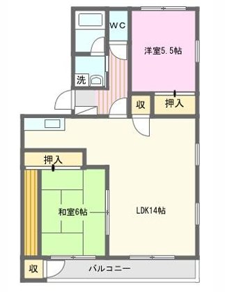 プレステージ高丘 間取り