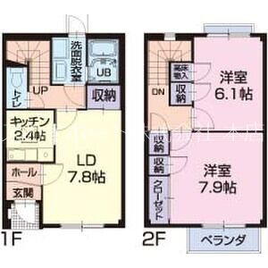 フーチェB 間取り