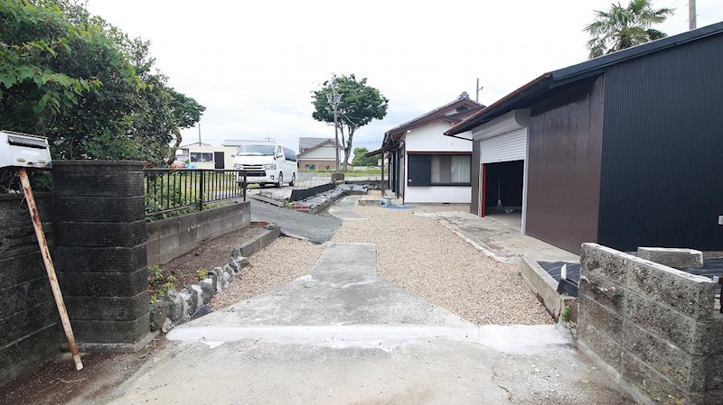 常光町貸家 ベランダ