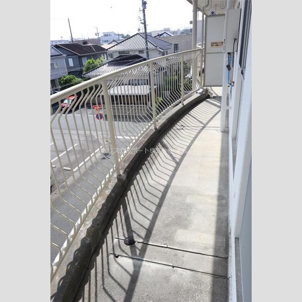 上島マンション ベランダ