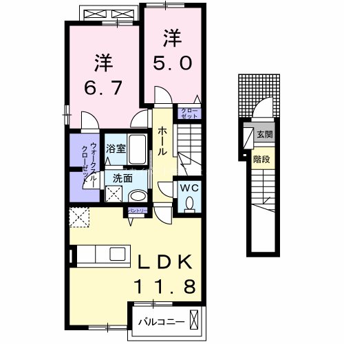 スザンヌ　ランラン 間取り