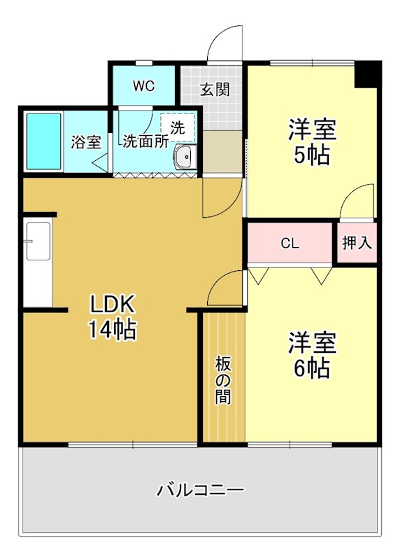 ハイツ白井 間取り