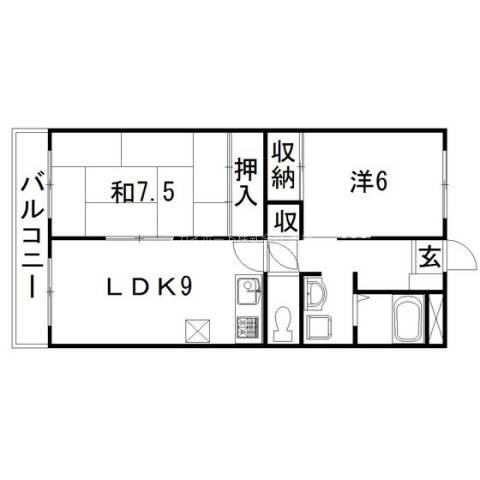 ハーモニー和合Ⅰ 間取り