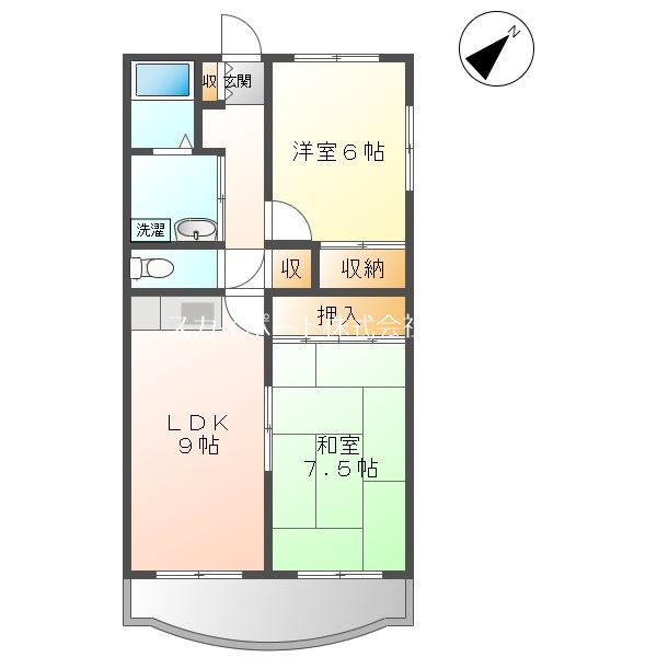 ハーモニー和合Ⅰ 間取り
