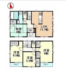 和合町220-2663貸家(B) 間取り