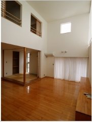 三方原町一戸建 リビング