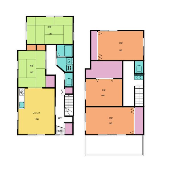 有玉南町戸建 間取り