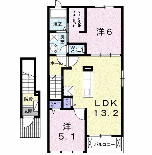 パストラリⅠ 間取り