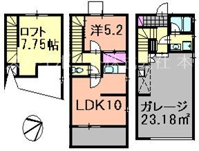 GARAGE LABO 間取り
