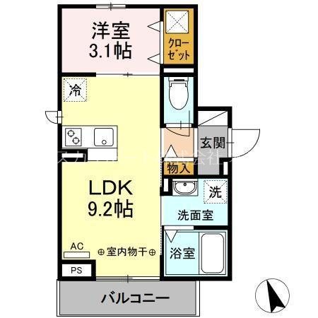 アベニュー有玉 間取り
