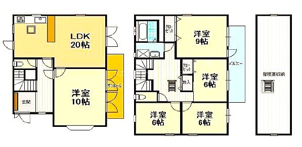 三方原一戸建 間取り