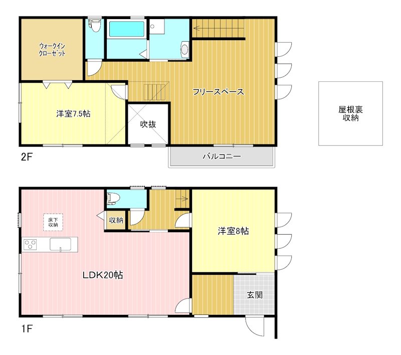 有玉台3丁目貸家 間取り