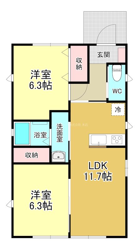グランフォレスト 間取り