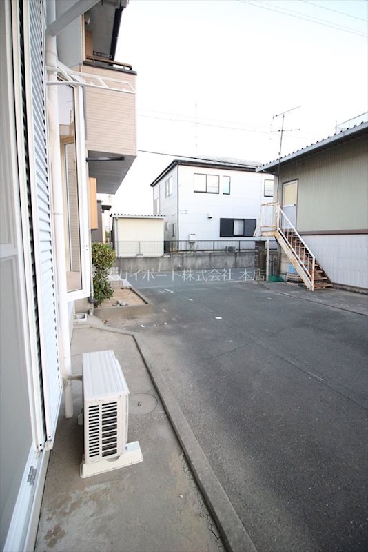 アメニティ若草A ベランダ