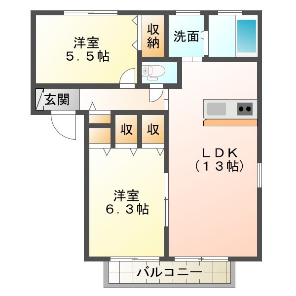 サングリーン 間取り