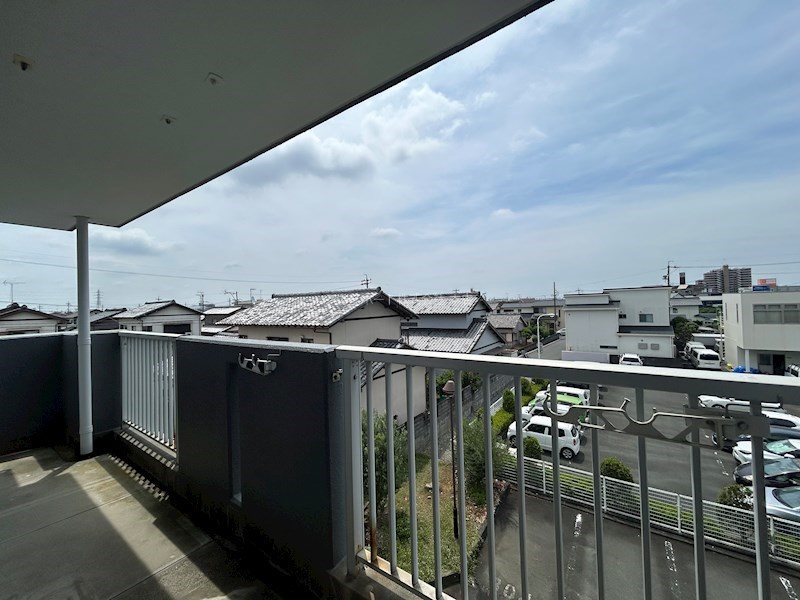 初生パークハイツ ベランダ