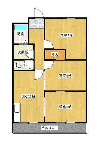メゾンラフィーネ 間取り