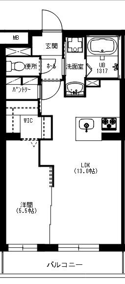 エクシード三方原Ⅰ 間取り