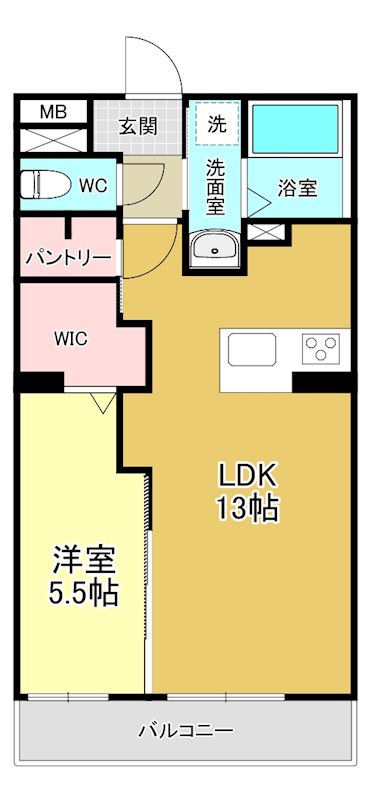エクシード三方原Ⅰ 間取り