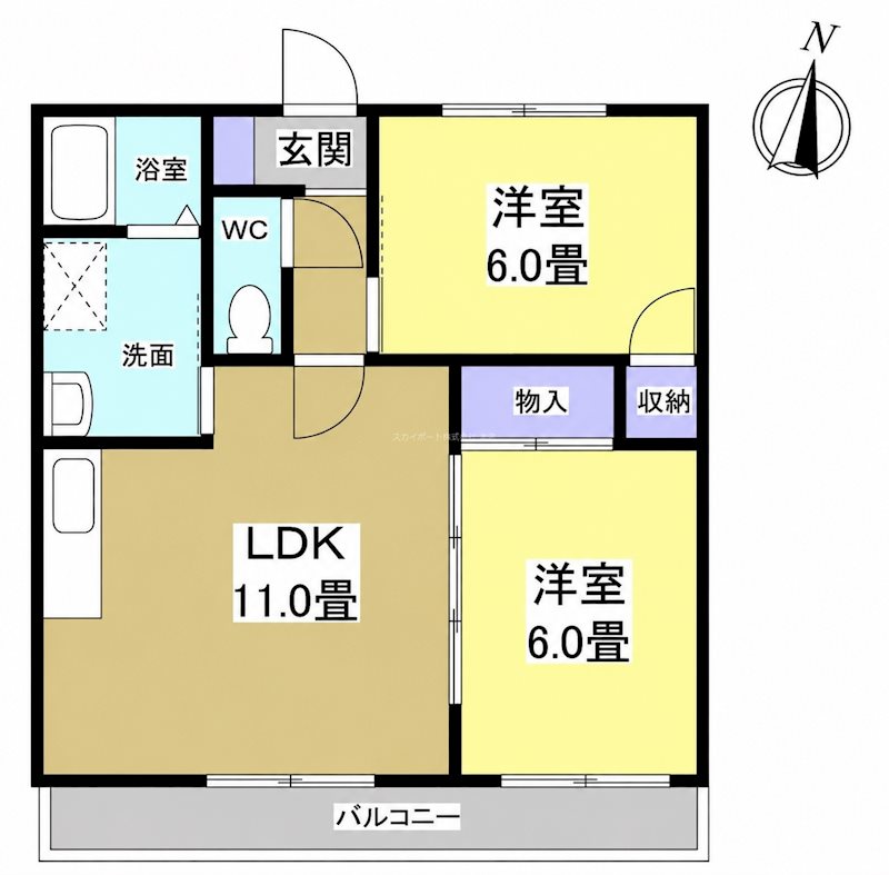 高丘ルミエール 間取り