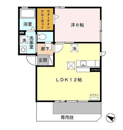 シャリテドール 間取り
