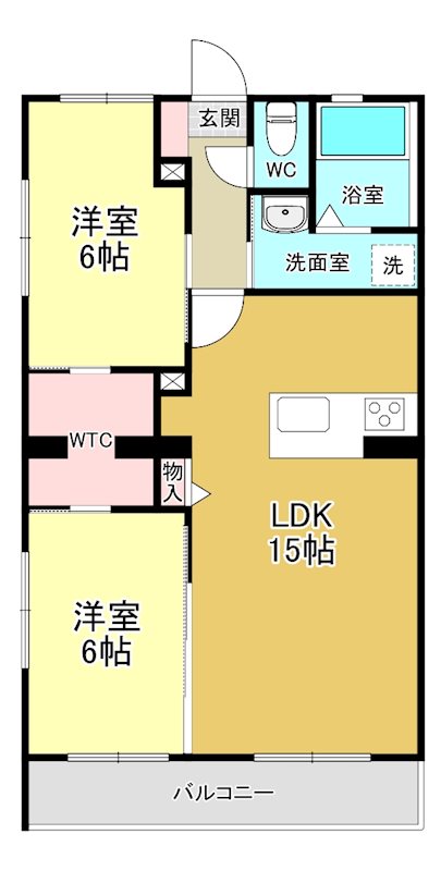 エクシード三方原Ⅱ 間取り