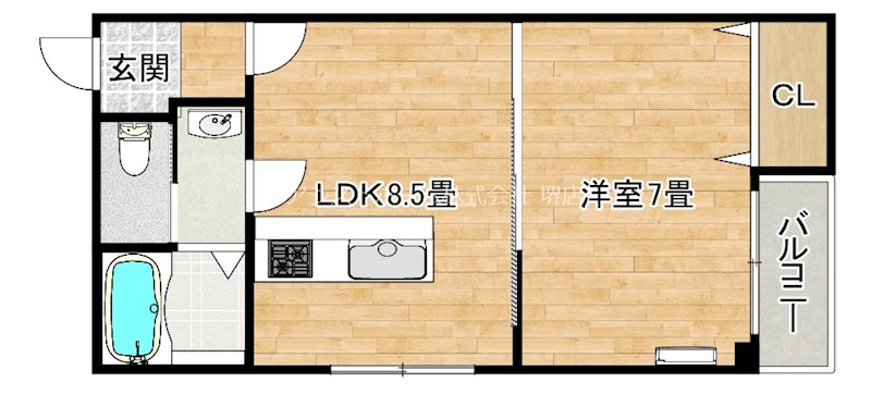 セントフェリオ堺 間取り