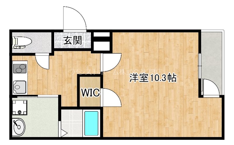 フジパレス今池Ⅱ番館 間取り
