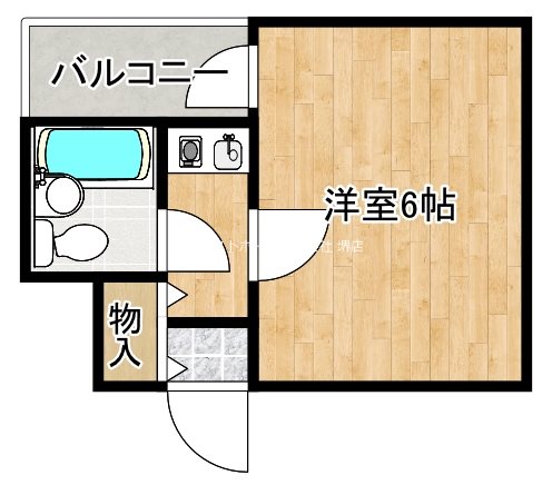 甲斐町TKハイツ 間取り