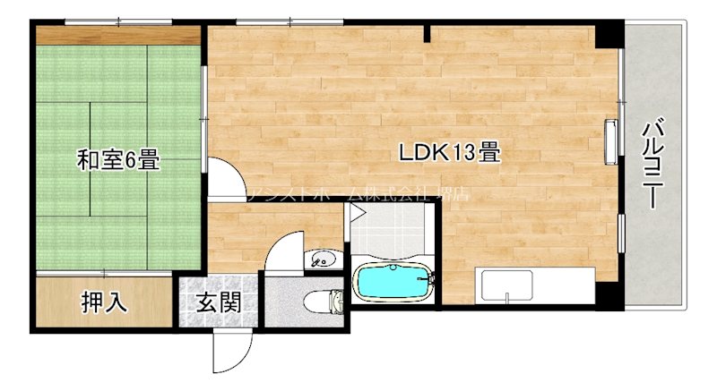 クレスト大津Ⅱ 間取り