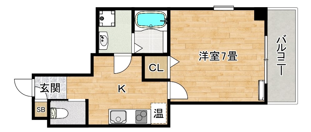 TKアンバーコート堺東 間取り