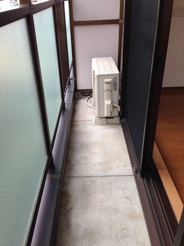 大仙パークハウス ベランダ