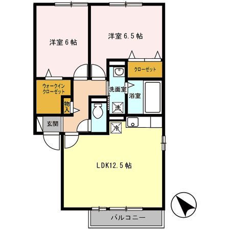 クローバーコート 間取り