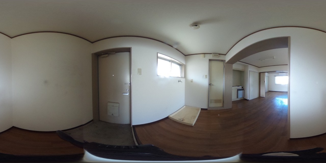 富士マンション 玄関