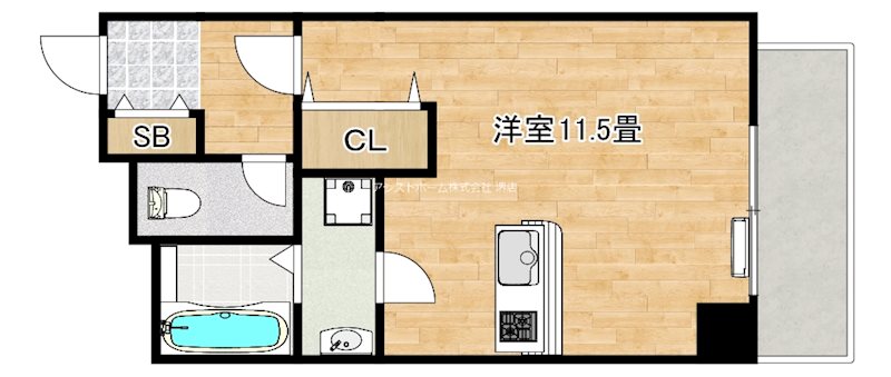 ルフレ堺 間取り