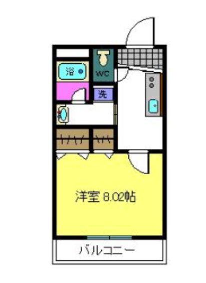 チェリッシュ　ハイツ 間取り