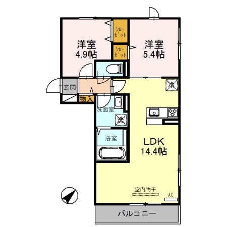はなあずみ 間取り
