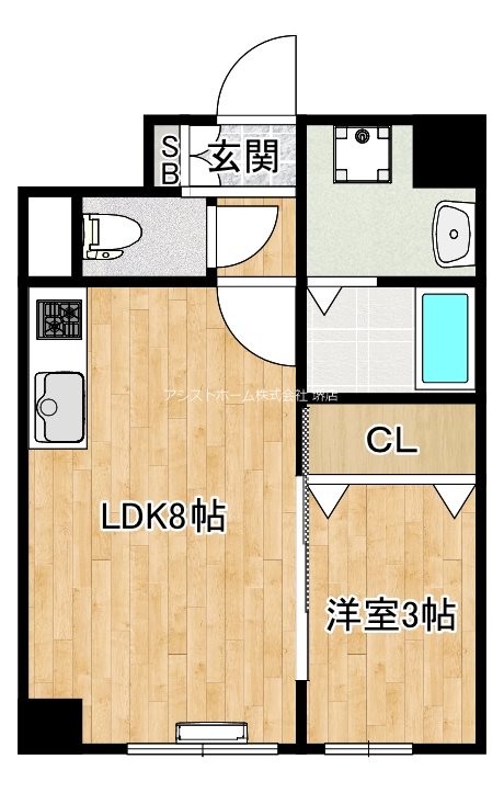 スプランディッド堺東 間取り